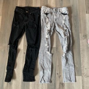26/30 Rue 21 ripped skinny jeans